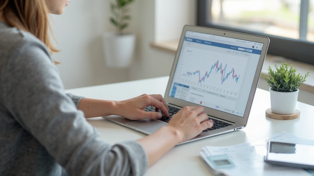 Pessoa trabalhando com orçamento pessoal e planejamento financeiro em um escritório moderno